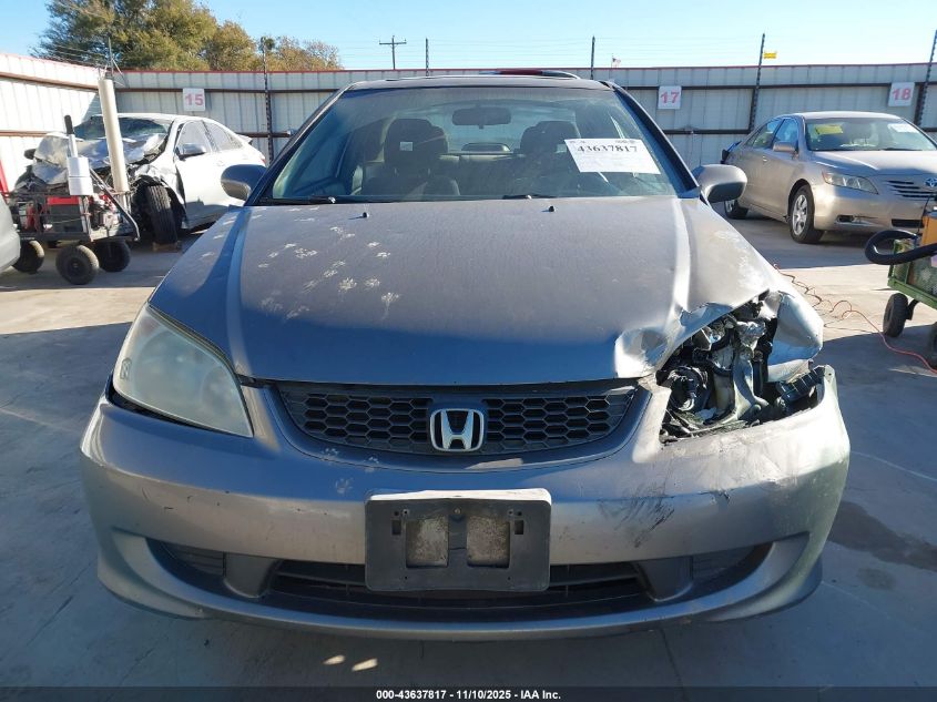 2005 Honda Civic Ex VIN: 1HGEM22985L071729 Lot: 43637817