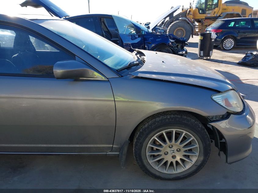 2005 Honda Civic Ex VIN: 1HGEM22985L071729 Lot: 43637817