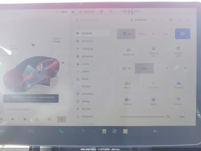 2023 Tesla Model 3 Rear-Wheel Drive VIN: 5YJ3E1EA7PF666676 Lot: 43637825