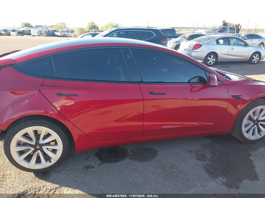 2023 Tesla Model 3 Rear-Wheel Drive VIN: 5YJ3E1EA7PF666676 Lot: 43637825