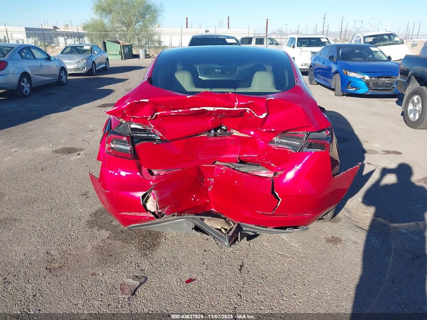 2023 Tesla Model 3 Rear-Wheel Drive VIN: 5YJ3E1EA7PF666676 Lot: 43637825