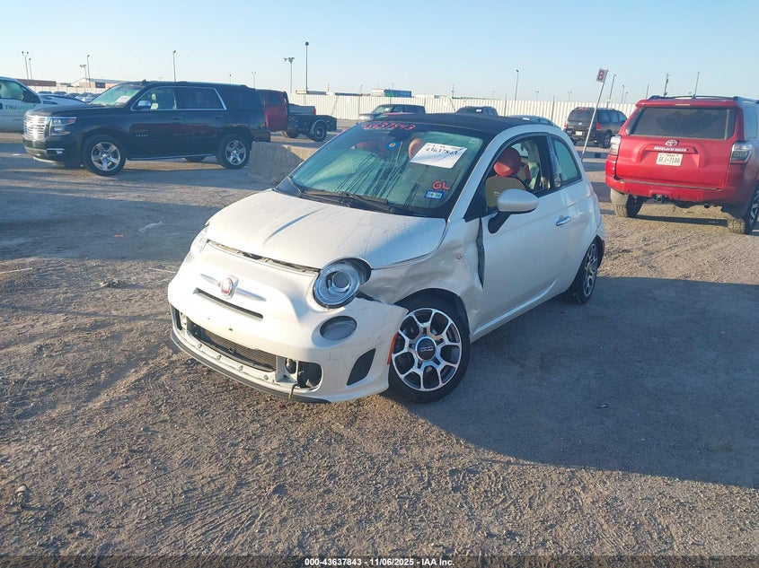 2018 Fiat 500C Pop VIN: 3C3CFFLH8JT425782 Lot: 43637843