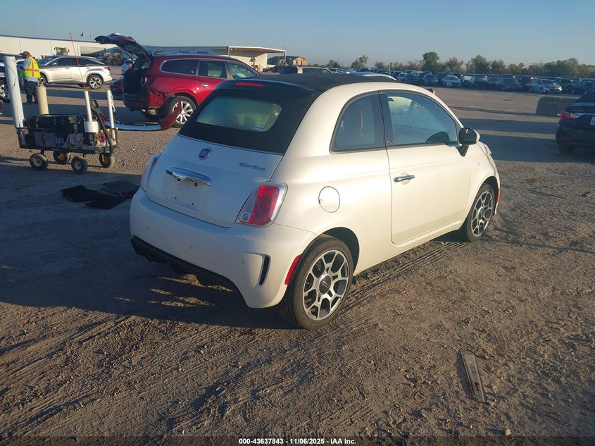 2018 Fiat 500C Pop VIN: 3C3CFFLH8JT425782 Lot: 43637843