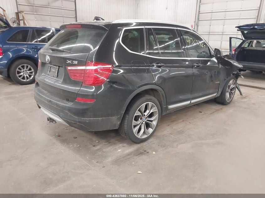 2016 BMW X3 xDrive35I VIN: 5UXWX7C50G0S17644 Lot: 43637880