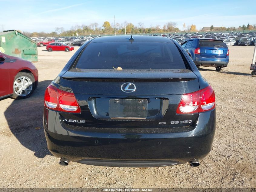 2007 Lexus Gs 350 VIN: JTHCE96S170008774 Lot: 43637910