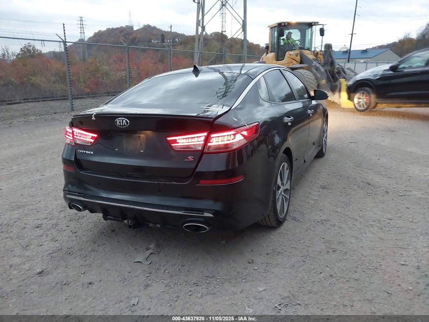 2019 Kia Optima S VIN: 5XXGT4L34KG299559 Lot: 43637920