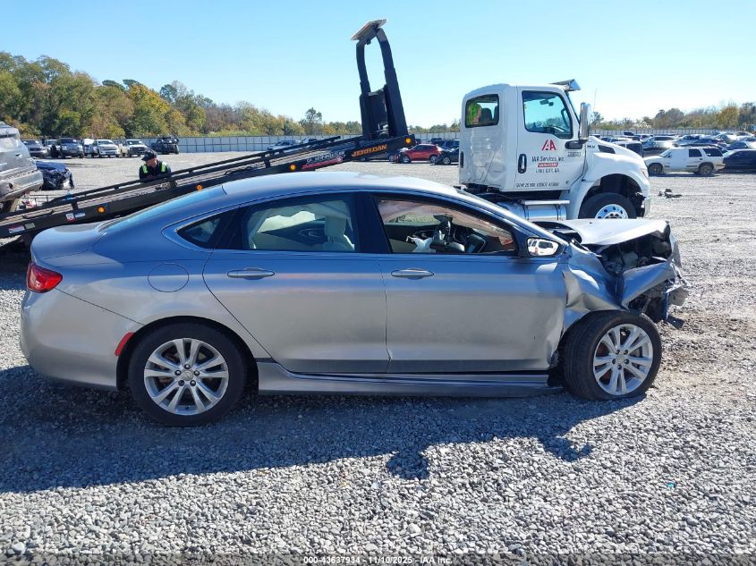 2016 Chrysler 200 Limited VIN: 1C3CCCAB8GN112651 Lot: 43637934