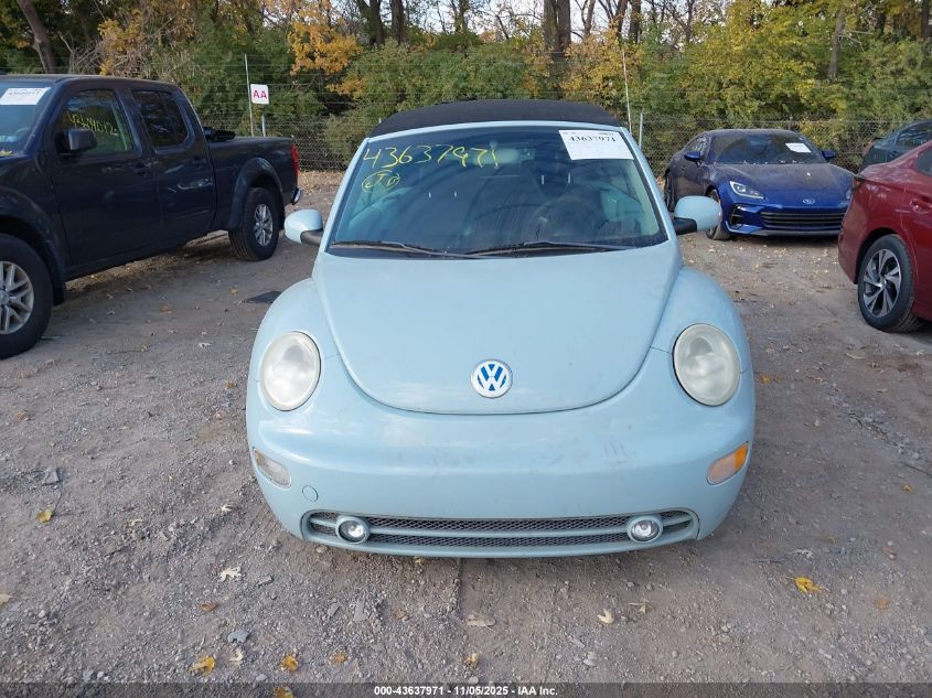 2004 Volkswagen New Beetle Gls VIN: 3VWCM31Y04M352146 Lot: 43637971