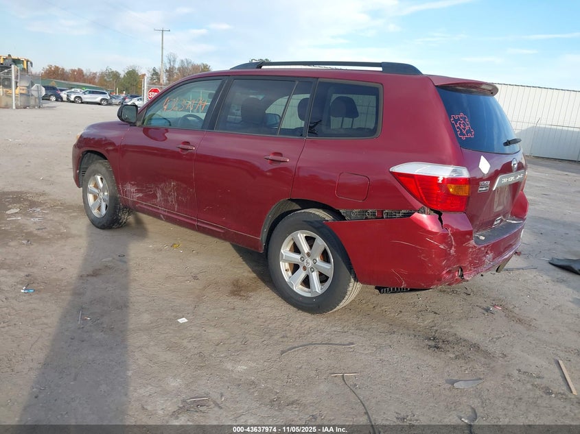 2008 Toyota Highlander VIN: JTEDS41A682033994 Lot: 43637974