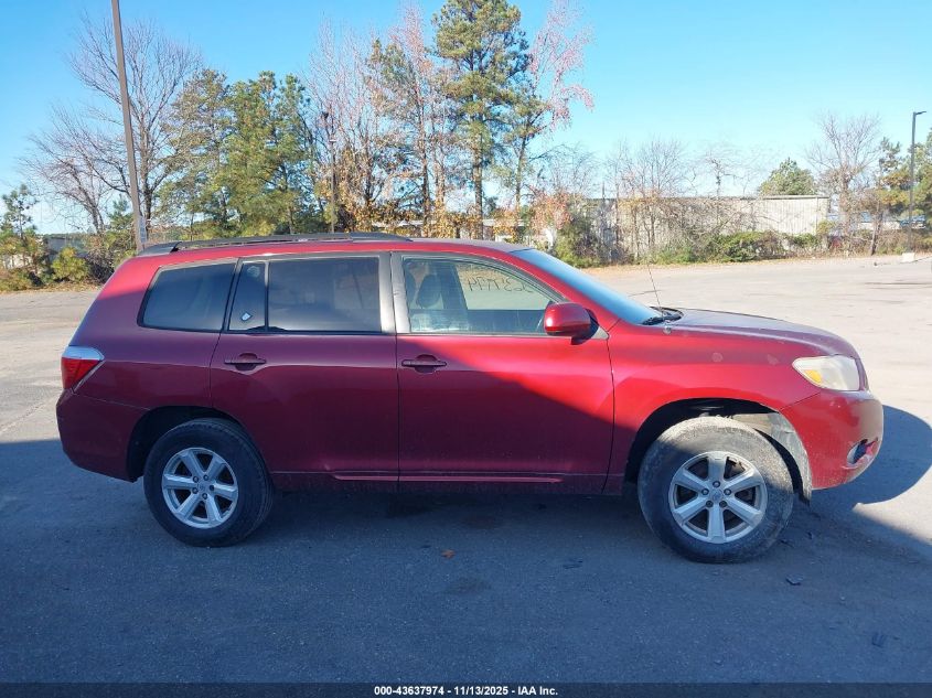 2008 Toyota Highlander VIN: JTEDS41A682033994 Lot: 43637974
