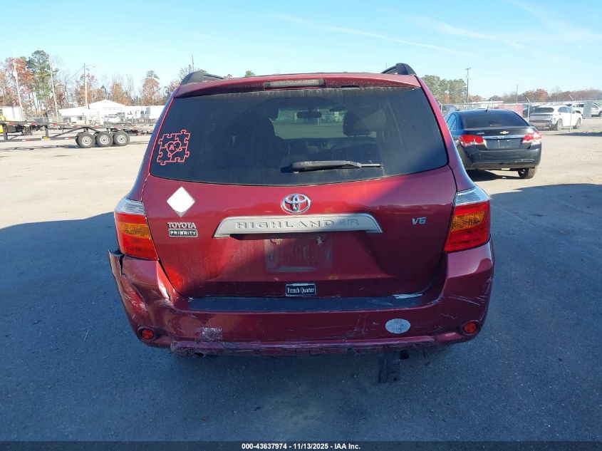 2008 Toyota Highlander VIN: JTEDS41A682033994 Lot: 43637974