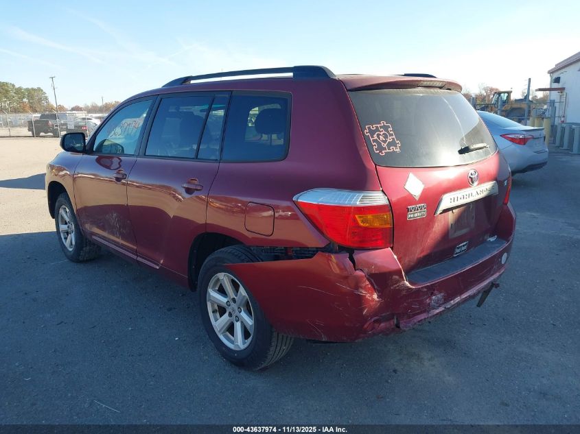 2008 Toyota Highlander VIN: JTEDS41A682033994 Lot: 43637974