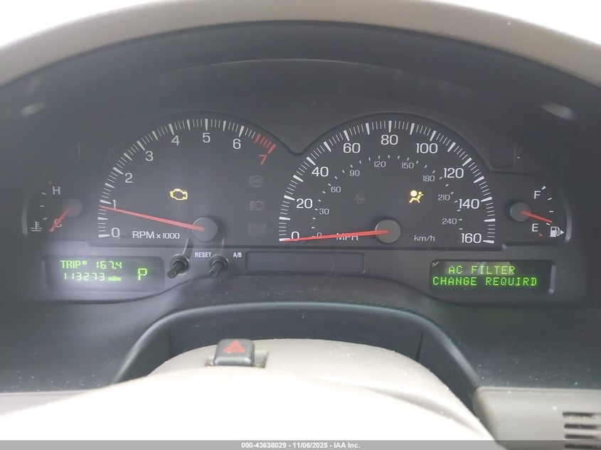 2002 Lincoln Ls V8 Auto VIN: 1LNHM87AX2Y695575 Lot: 43638029