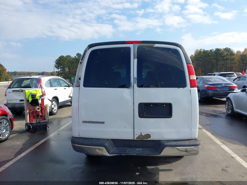 2008 Chevrolet Express Ls VIN: 1GAHG39K581109279 Lot: 43638036