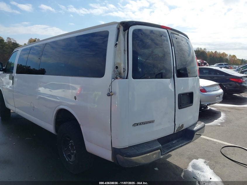 2008 Chevrolet Express Ls VIN: 1GAHG39K581109279 Lot: 43638036