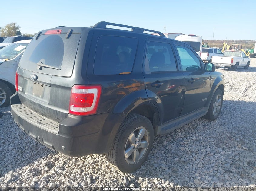 1FMCU04158KE81072 2008 FORD ESCAPE photo no. 4