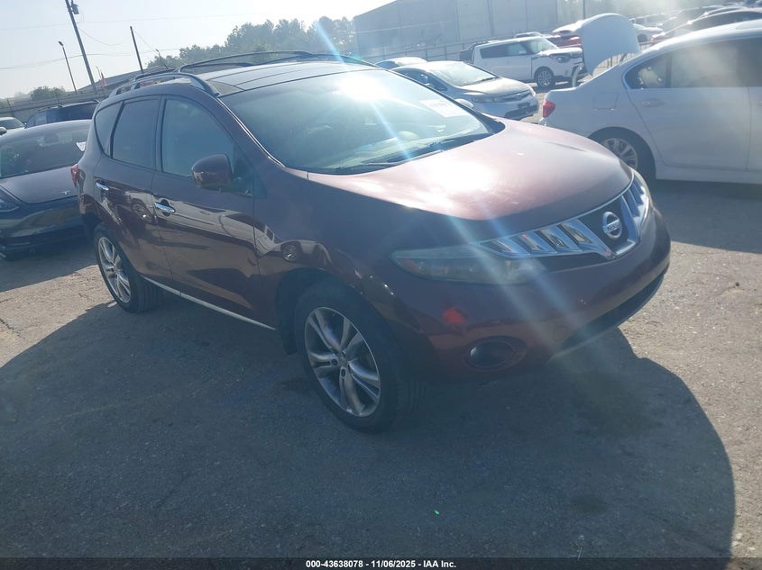 JN8AZ18W49W102165 2009 NISSAN MURANO photo no. 1