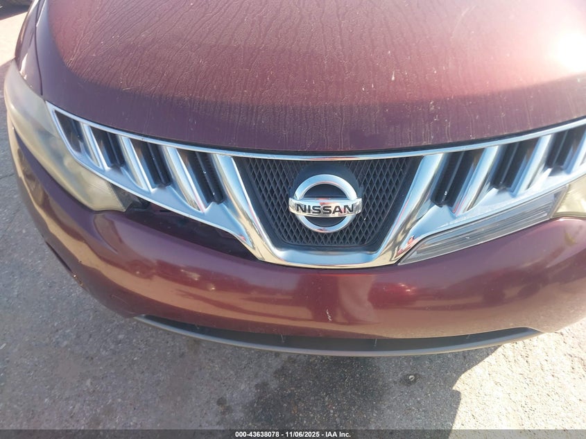 2009 Nissan Murano Le VIN: JN8AZ18W49W102165 Lot: 43638078