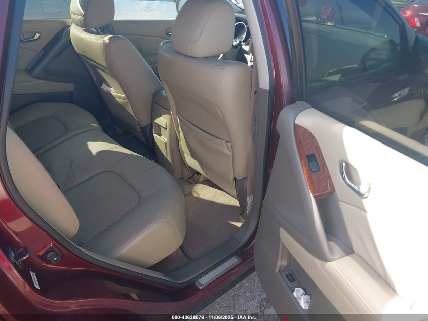 2009 Nissan Murano Le VIN: JN8AZ18W49W102165 Lot: 43638078