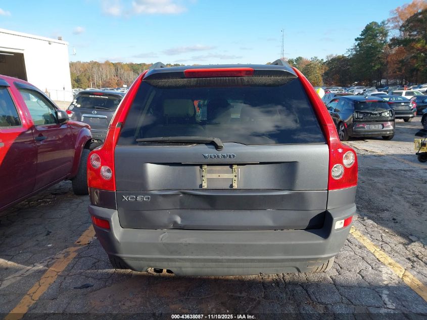 2005 Volvo Xc90 2.5T VIN: YV1CY592951144844 Lot: 43638087