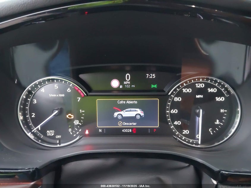 2020 Cadillac Xt5 Fwd Premium Luxury VIN: 1GYKNCRS4LZ143074 Lot: 43638102