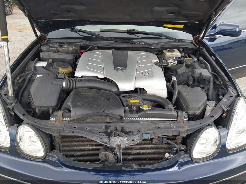 2001 Lexus Gs 430 VIN: JT8BL69S010005531 Lot: 43638155