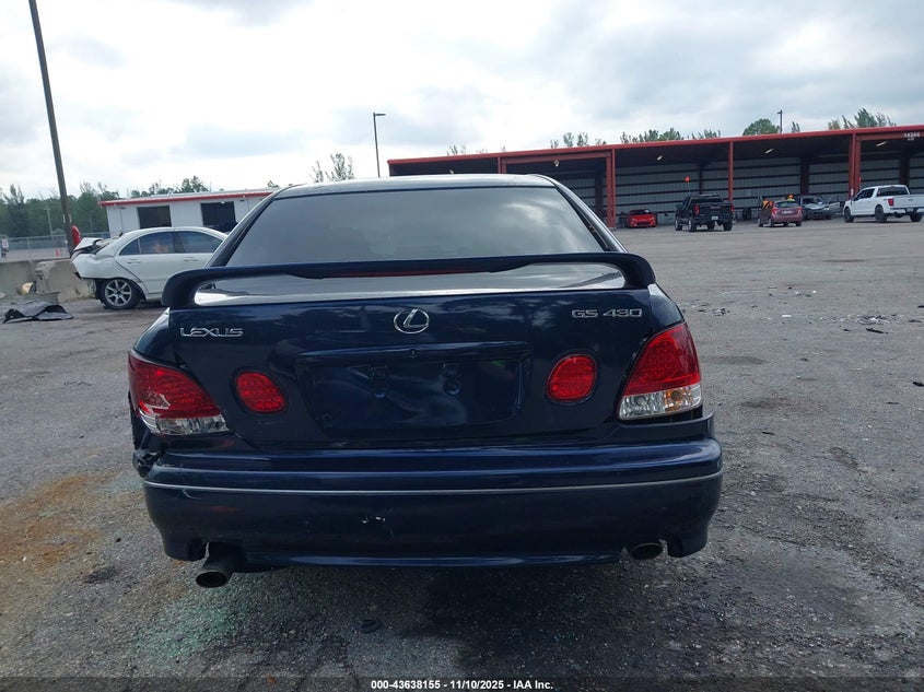 2001 Lexus Gs 430 VIN: JT8BL69S010005531 Lot: 43638155