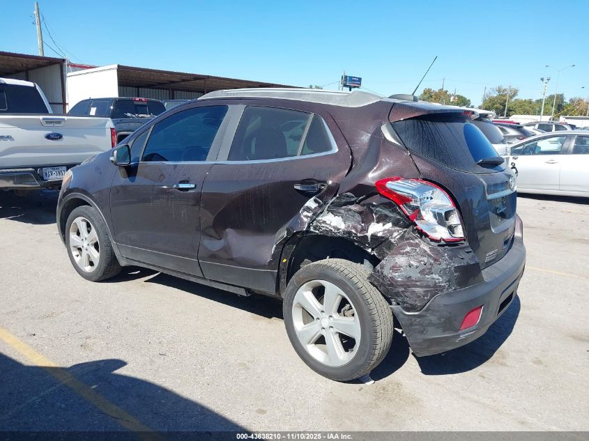 2015 Buick Encore VIN: KL4CJASB2FB266853 Lot: 43638210