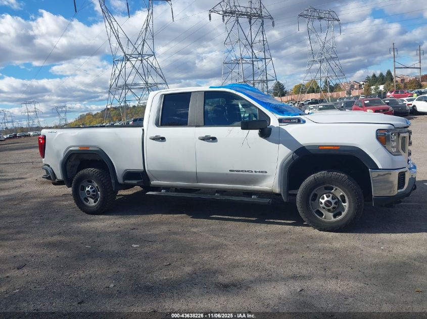 2021 GMC Sierra 2500Hd 4Wd Standard Bed VIN: 1GT59LE72MF187747 Lot: 43638226