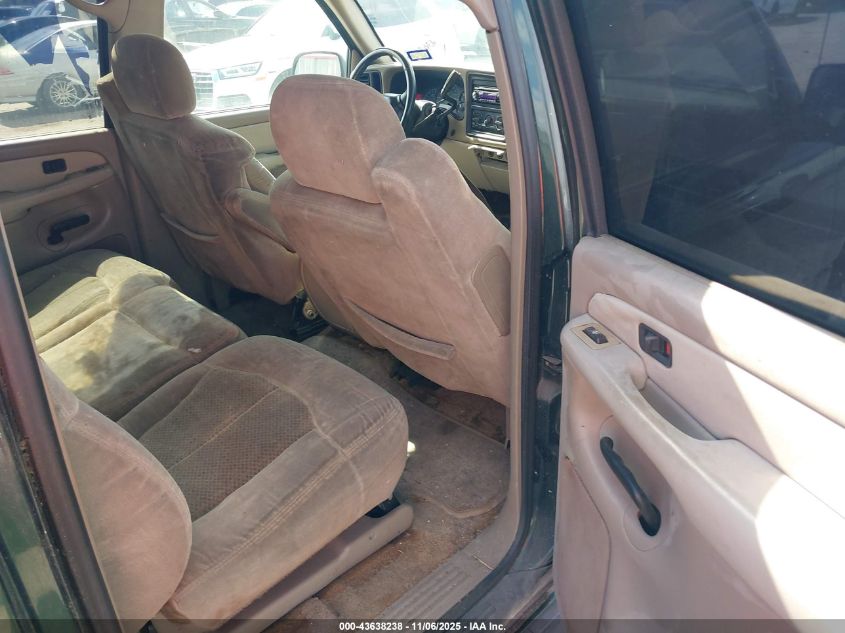 2001 Chevrolet Suburban 1500 Ls VIN: 3GNEC16T01G230372 Lot: 43638238