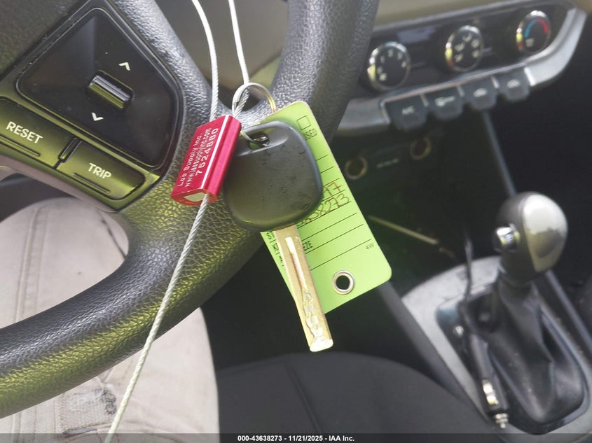 2013 Kia Rio Lx VIN: KNADM5A31D6250097 Lot: 43638273