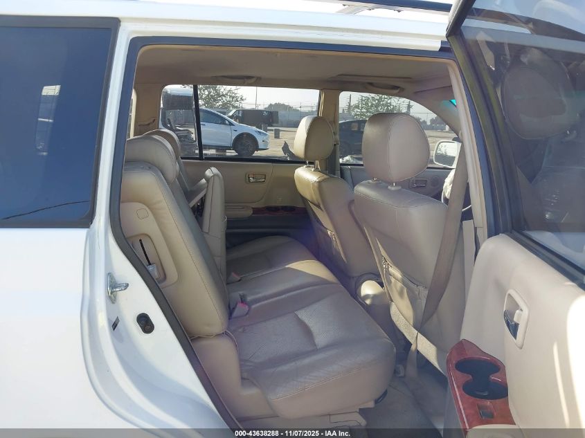 2004 Toyota Highlander Limited V6 VIN: JTEEP21A640010506 Lot: 43638288