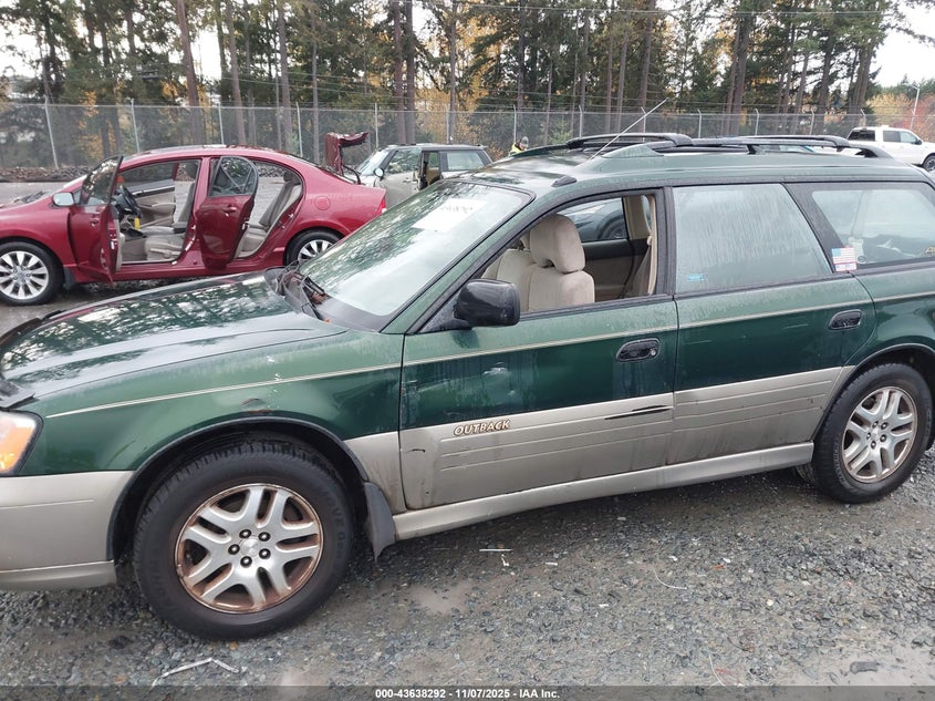 4S3BH675XY7630360 2000 SUBARU OUTBACK photo no. 6