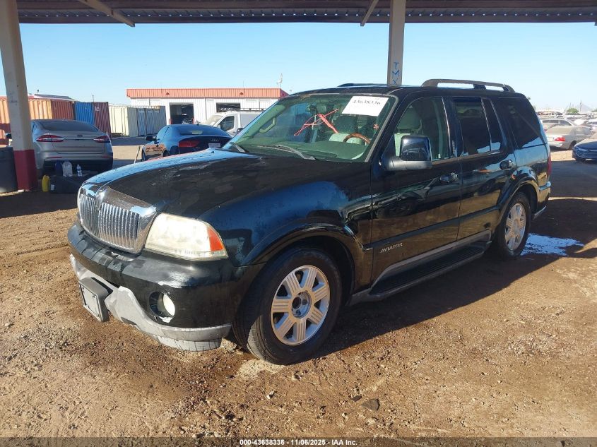 5LMEU68H85ZJ00348 2005 LINCOLN AVIATOR photo no. 2