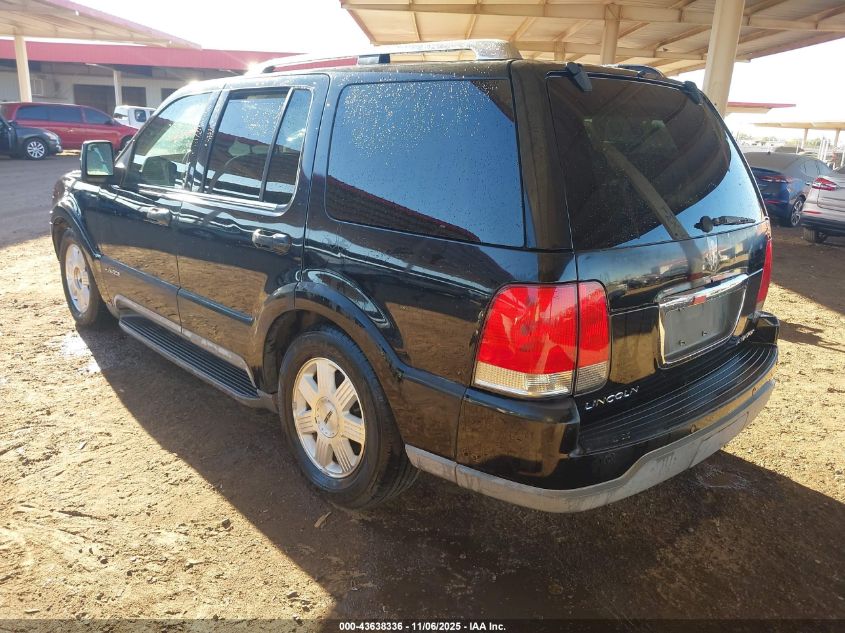 5LMEU68H85ZJ00348 2005 LINCOLN AVIATOR photo no. 3