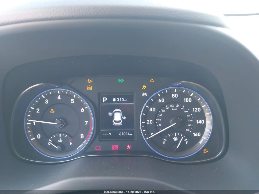 2021 Hyundai Kona Sel VIN: KM8K22AAXMU600346 Lot: 43638386