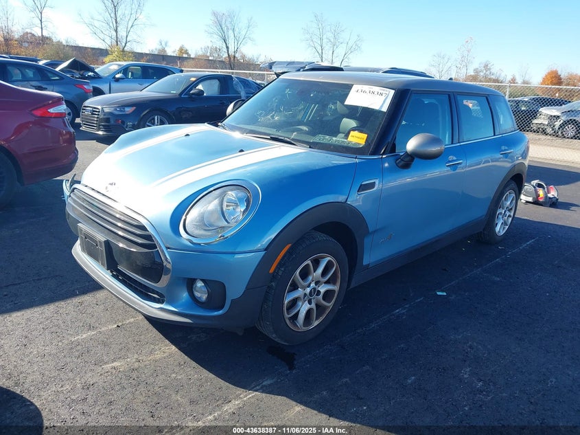 2018 Mini Clubman Cooper VIN: WMWLU1C58J2F29250 Lot: 43638387