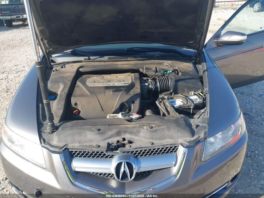 2008 Acura Tl 3.2 VIN: 19UUA66228A050612 Lot: 43638393