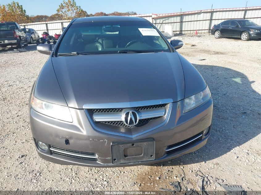 2008 Acura Tl 3.2 VIN: 19UUA66228A050612 Lot: 43638393