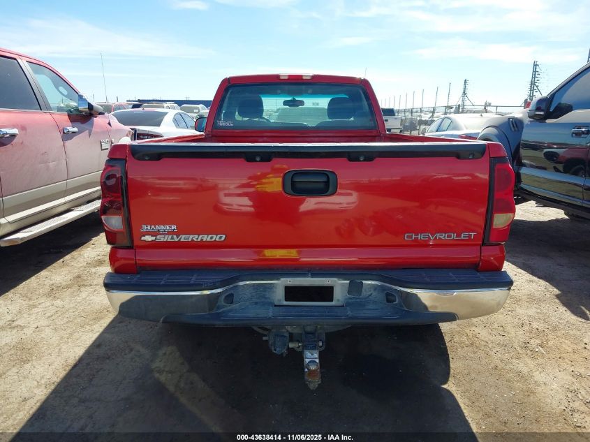 2004 Chevrolet Silverado 1500 Ls VIN: 1GCEC14T94E200620 Lot: 43638414