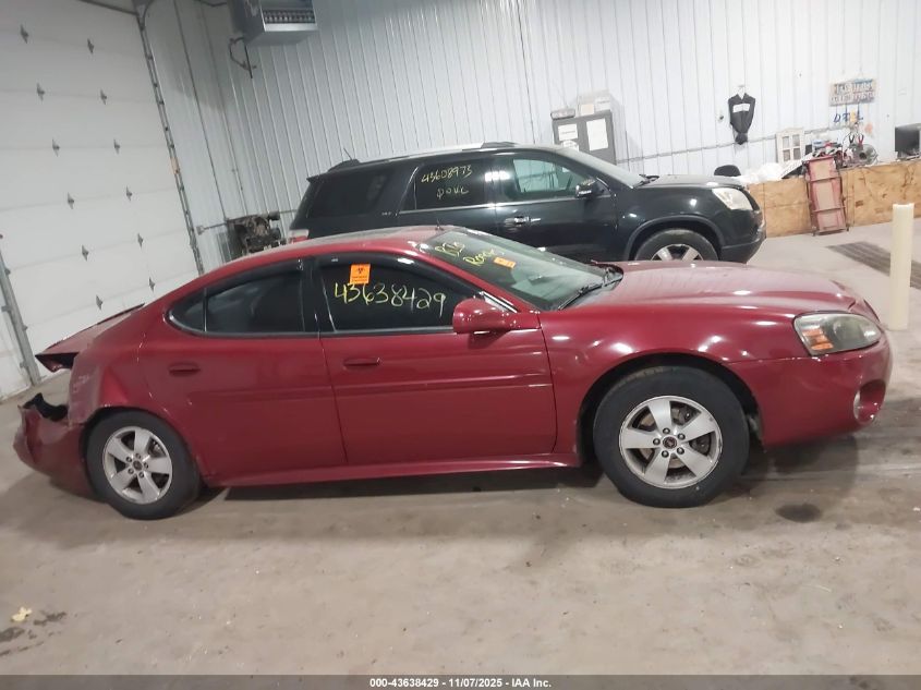 2005 Pontiac Grand Prix Gt VIN: 2G2WS542951173688 Lot: 43638429