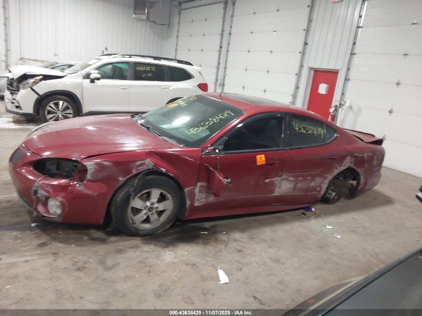 2005 Pontiac Grand Prix Gt VIN: 2G2WS542951173688 Lot: 43638429
