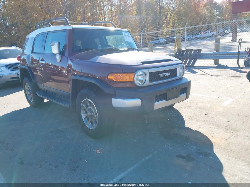 2011 Toyota Fj Cruiser VIN: JTEBU4BF1BK113920 Lot: 43638450