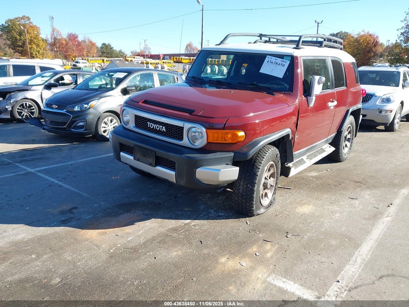 2011 Toyota Fj Cruiser VIN: JTEBU4BF1BK113920 Lot: 43638450