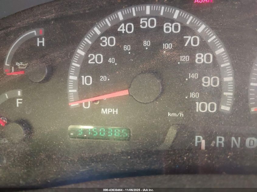 2001 Ford F-150 Lariat/Xl/Xlt VIN: 1FTRX18W11NA58351 Lot: 43638464