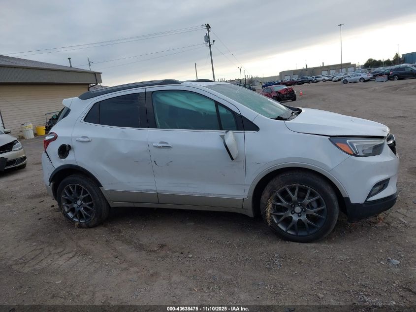 2019 Buick Encore Fwd Sport Touring VIN: KL4CJ1SB6KB727854 Lot: 43638475