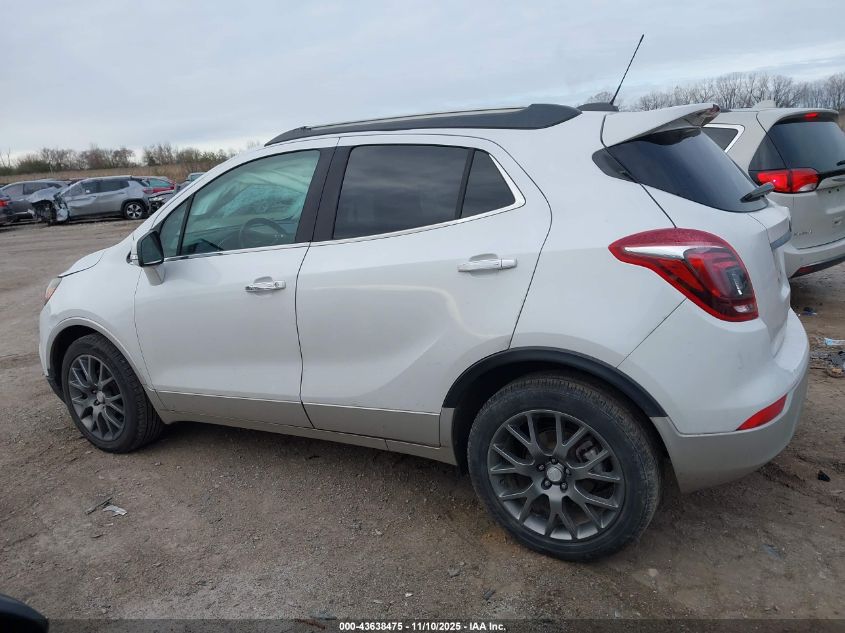 2019 Buick Encore Fwd Sport Touring VIN: KL4CJ1SB6KB727854 Lot: 43638475