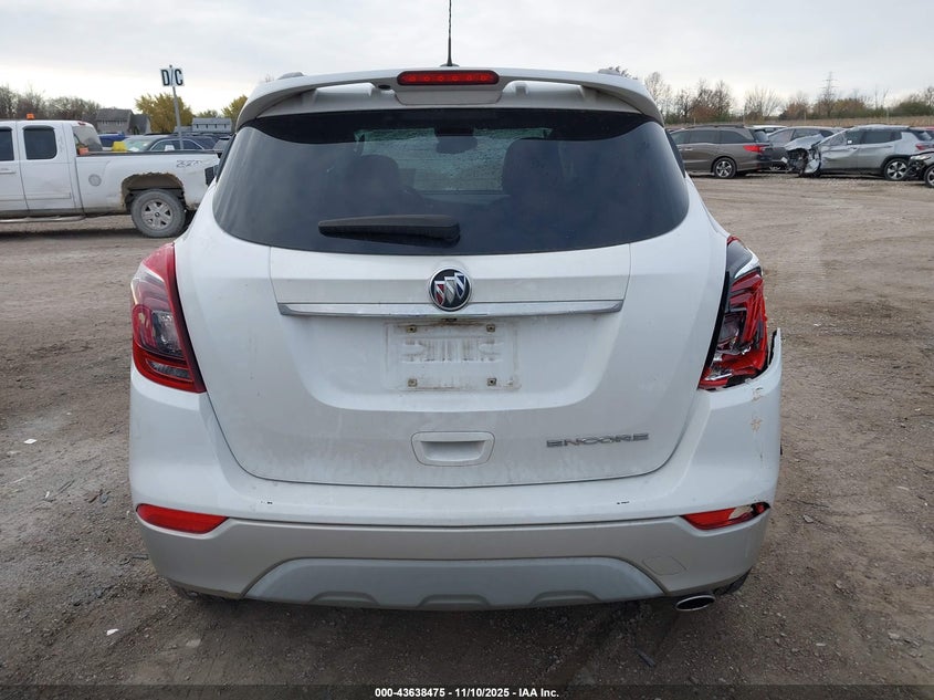 2019 Buick Encore Fwd Sport Touring VIN: KL4CJ1SB6KB727854 Lot: 43638475