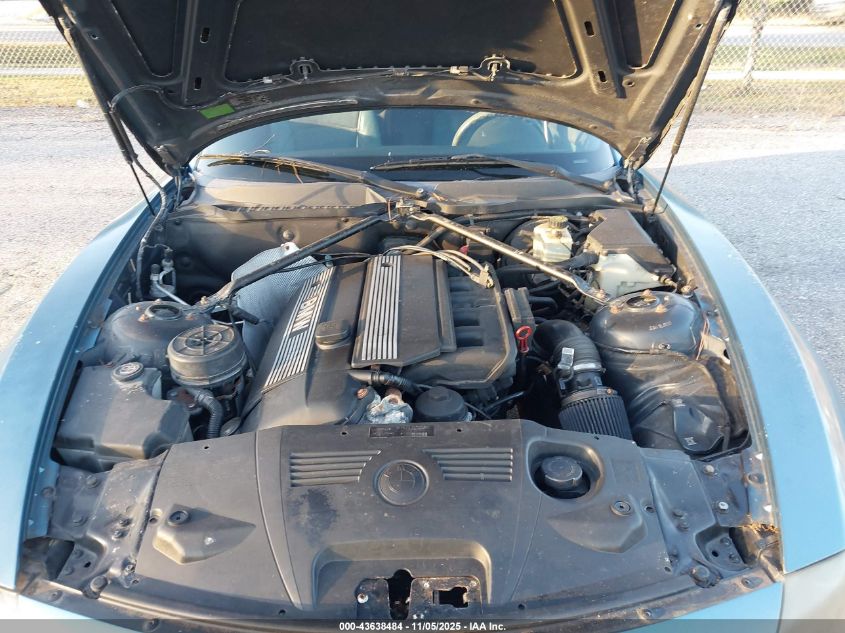 2005 BMW Z4 2.5I VIN: 4USBT33515LS55510 Lot: 43638484