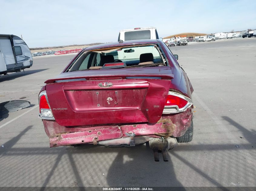 2007 Ford Fusion Se VIN: 3FAHP07Z27R241142 Lot: 43638497